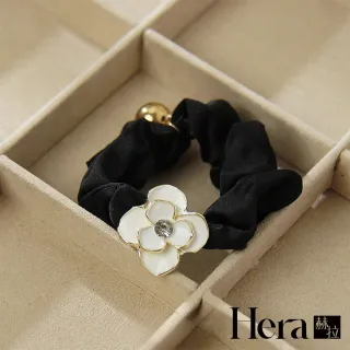 【HERA 赫拉】ll現貨ll韓版小香風山茶花珍珠大腸圈(現貨瘋搶中)