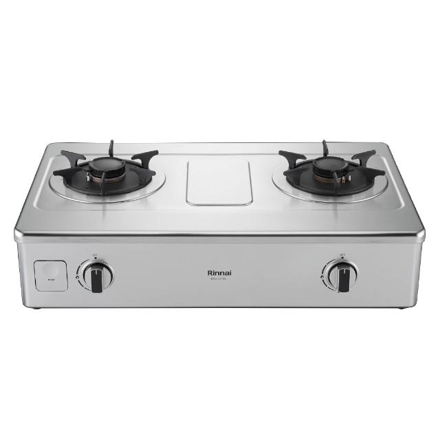 【林內】二口爐台爐彩焱瓦斯爐NG1/LPG(RTS-L270S含基本安裝)