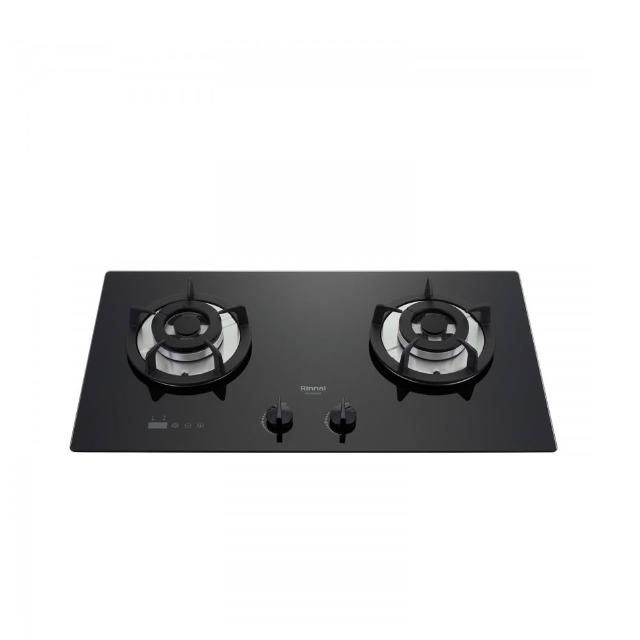 【林內】檯面爐防漏爐二口爐RB-S2630G瓦斯爐NG1/LPG(RB-S2630G-B基本安裝)