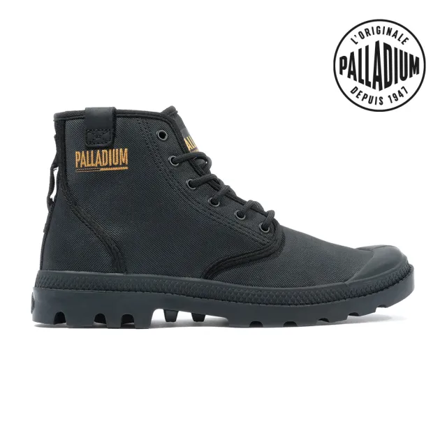 【Palladium】PAMPA HI COATED皮革高筒靴/休閒鞋-男鞋/女鞋-黑(74375-008-M)