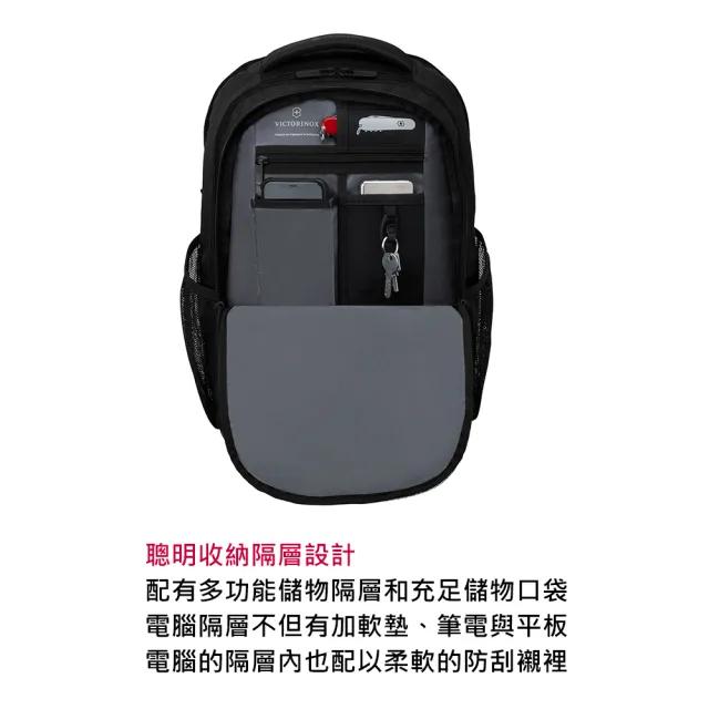 【VICTORINOX 瑞士維氏】16吋 Vx Sport EVO後背包 3色可選(611411 611412 611413)