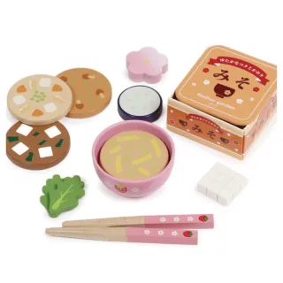 【Mother garden】木製玩具 味噌湯套組