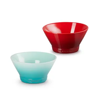 【Le Creuset】瓷器新采和風系列麵碗19cm(薄荷綠)