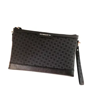 【Roberta Colum】交換禮物 諾貝達百貨專櫃手拿包 側背包 商務包(8912黑色)