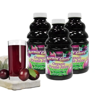 【Onatural 歐納丘】早晨榮耀有機純黑棗汁946ml*3瓶(100%原汁無加糖 通過美國USDA有機認證 無農藥殘留)