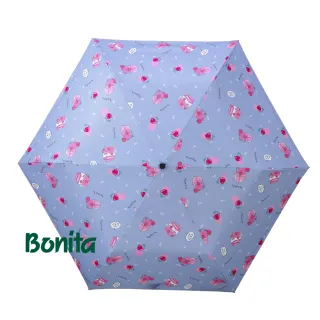 【Bonita 葆倪】草莓妹 極輕量手開傘/968-5554(20吋/143g/超級輕量手開傘)