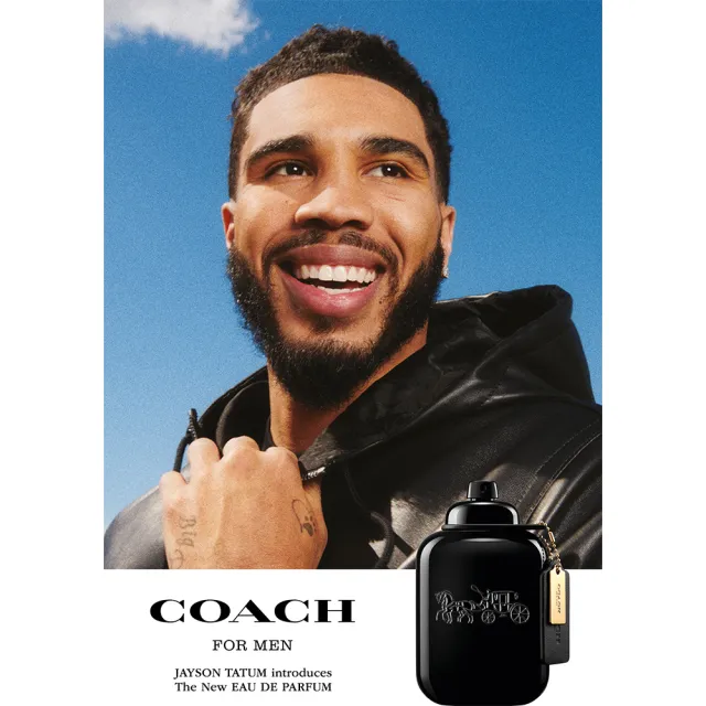 【COACH】時尚曜黑男性淡香精60ml(專櫃公司貨)