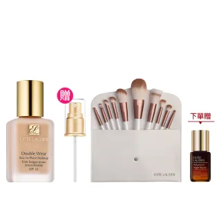 【Estee Lauder 雅詩蘭黛】粉持久完美持妝粉底SPF10/PA++30ml(粉底液/防曬/母親節禮物)