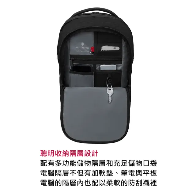 【VICTORINOX 瑞士維氏】15吋 Vx Sport EVO後背包 3色可選(611414 611415 611416)