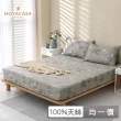 【HOYACASA  禾雅寢具】台灣製-100%萊賽爾天絲床包枕套-多款任選(雙人/加大 速達)