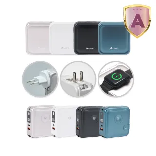 【LaPO】WT-08P 11200mAh 全功能無線充電行動電源_43.12Wh_具Wh標示(快充自帶線/Apple Watch/小電流模式)