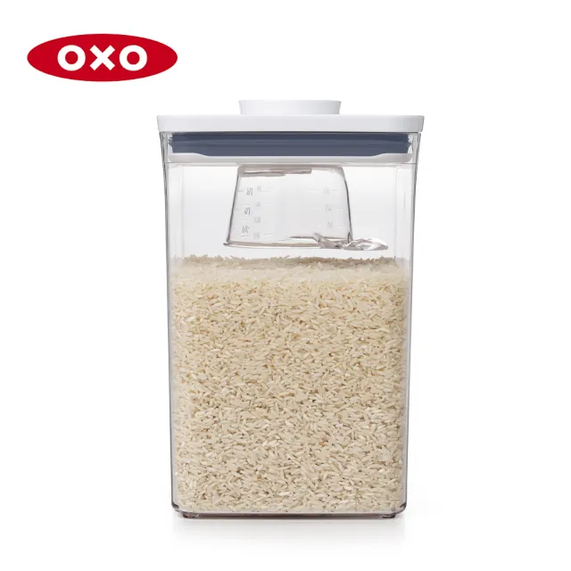 【OXO】POP 按壓密封收納保鮮盒配件(量米杯匙 1合)