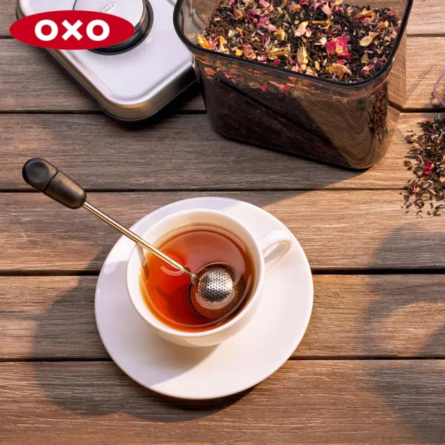 【美國OXO】好好泡旋轉濾茶球