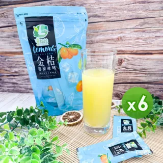 【享檸檬】金桔檸檬冰磚_6包組(20g*15入/包)