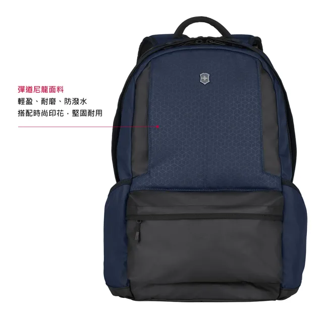 【VICTORINOX 瑞士維氏】Altmont Original 15吋電腦後背包(藍 606743)