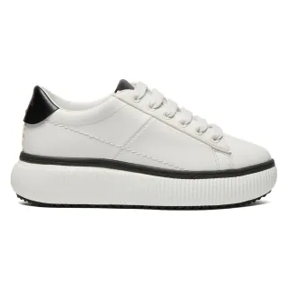 【Onitsuka Tiger】鬼塚虎 黑白配色 OTIGER COURT 休閒鞋 (1182A636-100)