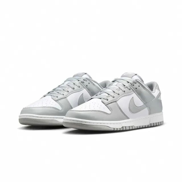 【NIKE 耐吉】DUNK LOW RETRO 男鞋 休閒鞋 運動鞋 灰白(HF5441105)