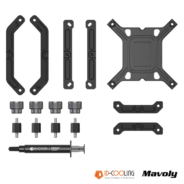 【ID-COOLING】FX240 INF 一體式水冷 CPU散熱器(黑色)