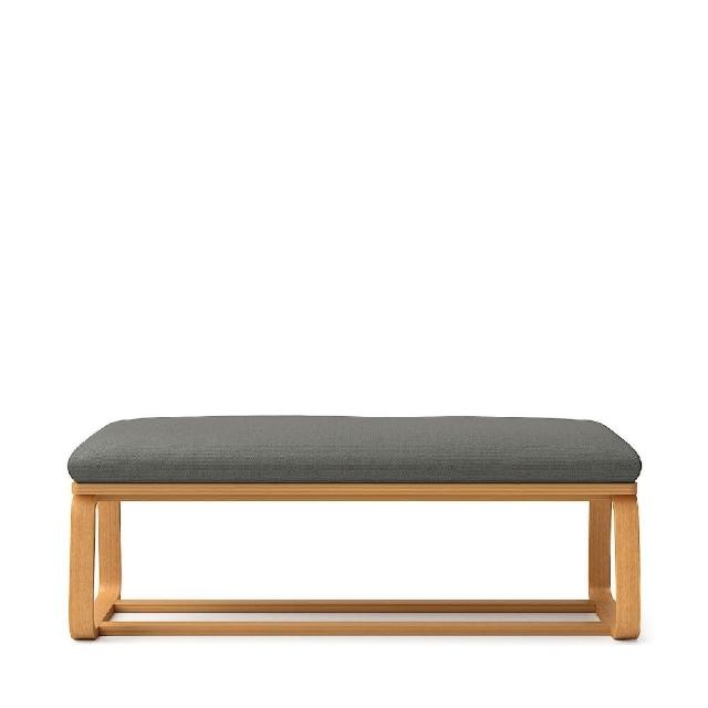 【MUJI 無印良品】LD兩用長凳/棉麻網織座面套(大型家具配送)