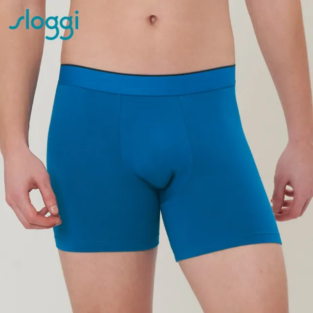 【Sloggi men】EVER AIRY男士系列中腰平口褲(土耳其綠)