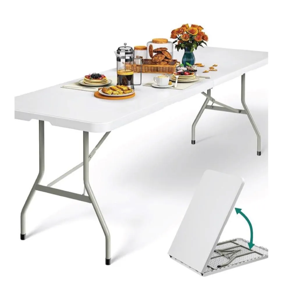 【KOLKO 克魯克家居】多功能折疊桌-寬180公分(折疊會議桌 萬用工作桌 折合桌 方桌)