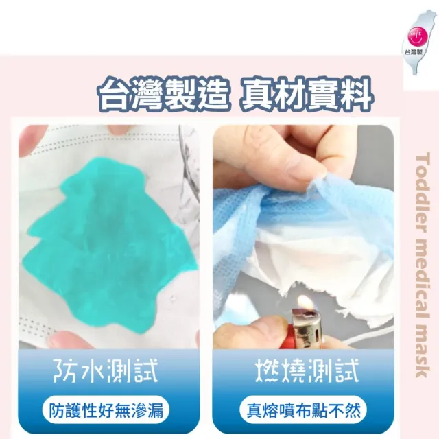 【淨新】3D醫療級細耳口罩(50入/一盒/3D超幼/兒童立體細耳口罩/防護醫療級/防飛沫/灰塵)