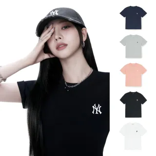 【MLB】短袖T恤 KARINA同款 大都會/白襪/守護者/洋基隊(3ATSB0153-五款任選)