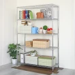 【居家cheaper】MIT耐重型五層置物架122X45X180CM (鐵架/收納/櫃子/電器櫃/層架/簽到)