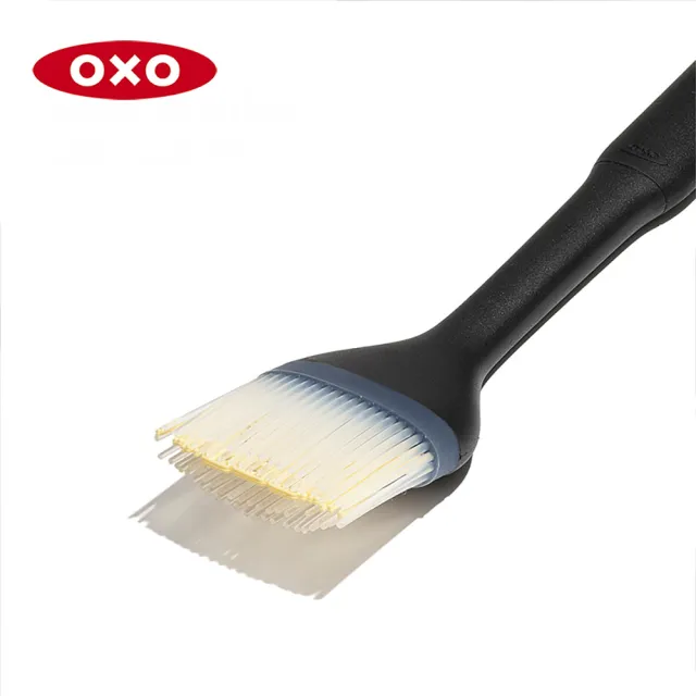 【OXO】好好塗矽膠燒烤刷(好清洗不掉毛 鎖油設計 刷油均勻 耐高溫300度)