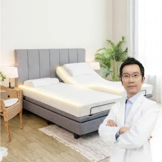 【迪奧斯 Dios】北極星智能電動床-單人 R600-100x200x15 - D95醫療級乳膠床(電動撐腰、按摩、手機APP連線)