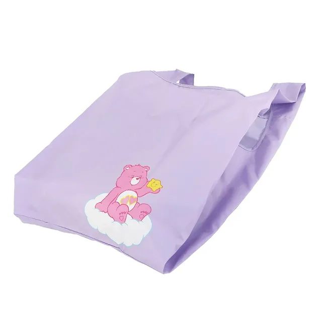 【Marushin 丸真】雙11 Care Bears 彩虹熊 收納環保購物袋 三隻小熊