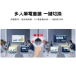 【PX 大通】2年保固免設定會議投影無線投影無線分享HDMI Type C 投屏器鏡射筆電手機投影大螢幕(WTR-5600C)