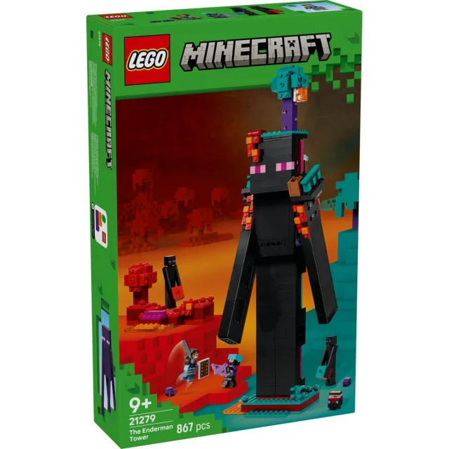 【LEGO 樂高】Minecraft 21279 終界使者塔(麥塊 電玩遊戲 兒童玩具 積木)