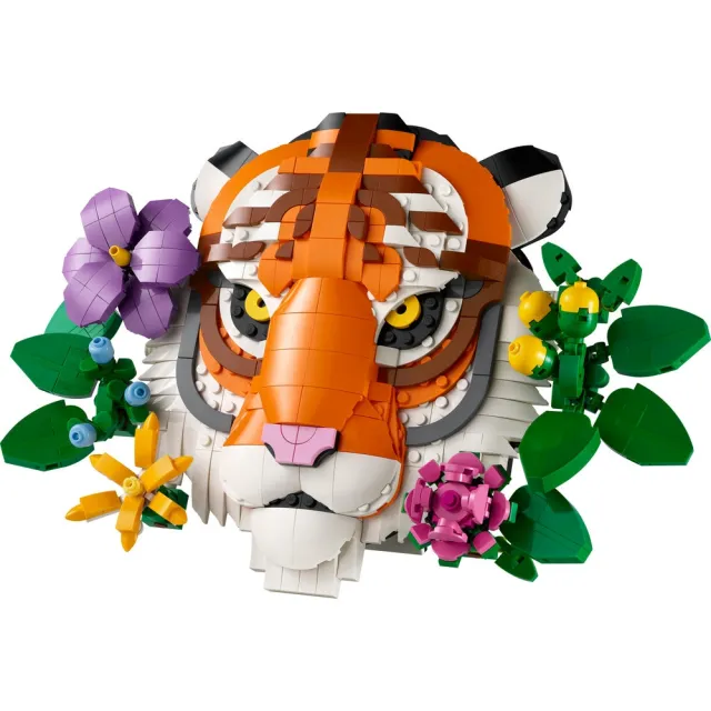 【LEGO 樂高】Art 31217 動物群系列－老虎(花卉植物 居家擺設 裝飾畫 玩具模型)