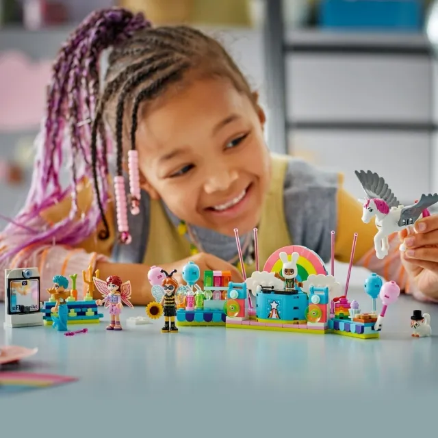 【LEGO 樂高】Friends 42661 獨角獸和仙子變裝派對(家家酒 居家擺設 兒童玩具 積木)