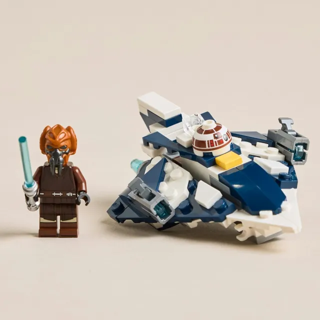 【LEGO 樂高】星際大戰系列 75400 普洛昆的絕地星際戰機 迷你戰機(Star Wars 居家擺設 積木 玩具模型)