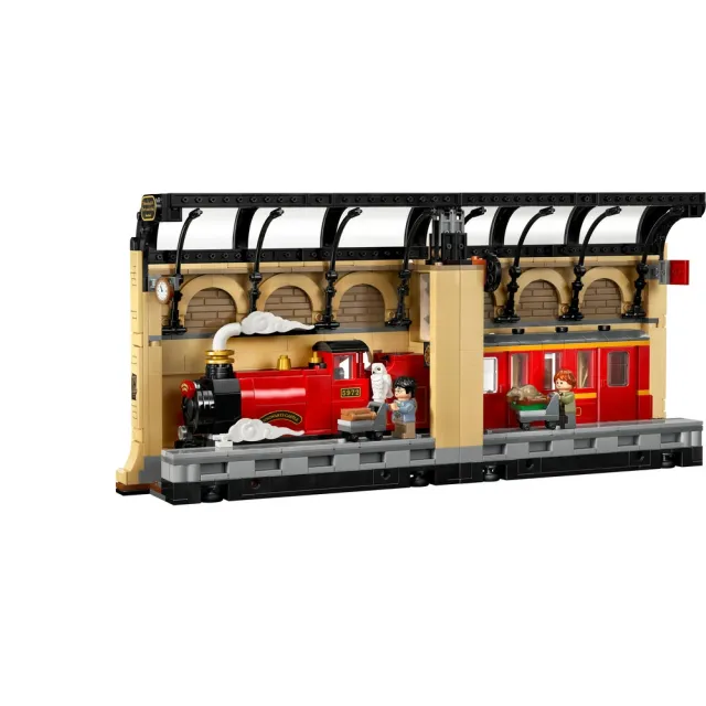 【LEGO 樂高】哈利波特系列 76450 書擋擺飾：霍格華茲特快車(Harry Potter 玩具車 兒童玩具 積木)