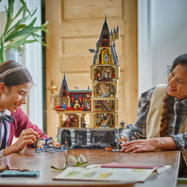 【LEGO 樂高】哈利波特系列 76454 霍格華茲城堡：主塔(Harry Potter 霍格華茲城堡 兒童玩具 積木)
