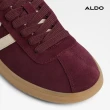 【ALDO】CHICSNEAKER-絨毛復古休閒鞋-女鞋(酒紅色)