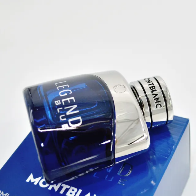 【MONTBLANC 萬寶龍】傳奇紳藍男性淡香精 30ml(Legend Blue 香水 平行輸入)