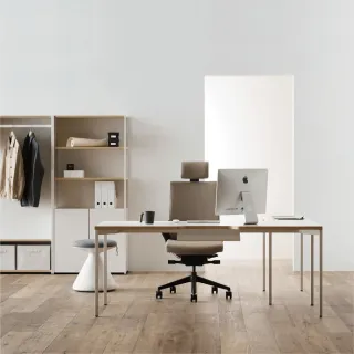 【DESKER】COMPUTER DESK 2.0 韓國設計監製 1600型 多用途電腦桌 160*70cm 附集線槽(書桌/辦公桌/專人組裝)