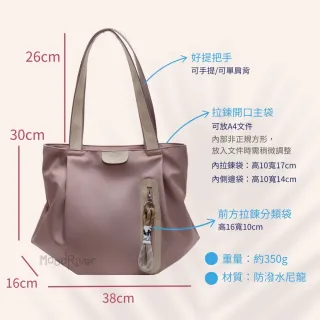 【MoodRiver】隨行 側背包 單肩包 側背袋 手提袋 手提包 托特包 包包 女包 肩背包 肩包