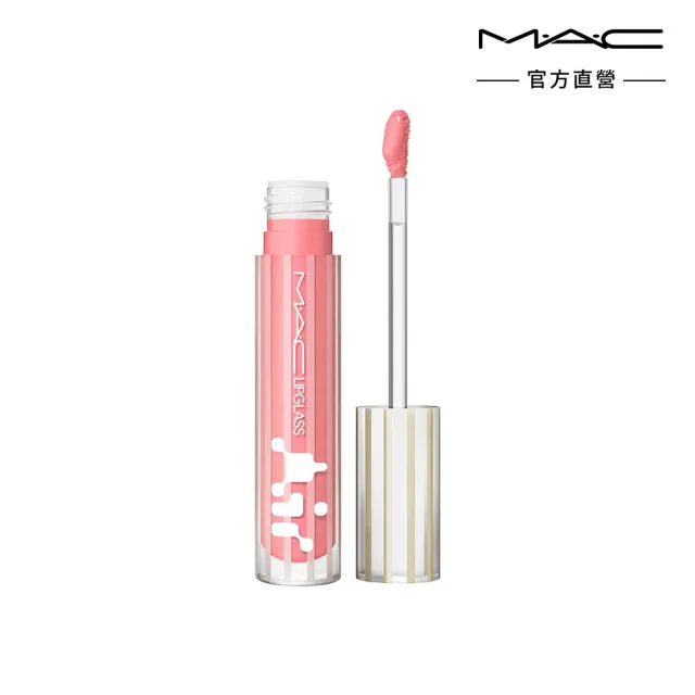 【M.A.C】新品上市 超透亮持色潤唇組(超透亮冰晶潤唇露/保濕豐唇露 5ML+超水感持色水唇膏3g/母親節禮物)