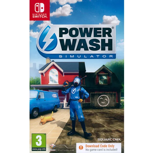 【Nintendo 任天堂】NS Switch 模擬高壓清洗  Power Wash Simulator(中英日文歐版 盒裝序號)