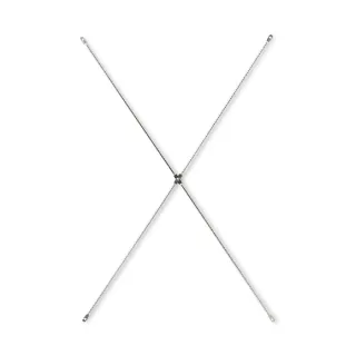 【MUJI 無印良品】SUS交叉桿/不鏽鋼/84/大(大型家具配送)
