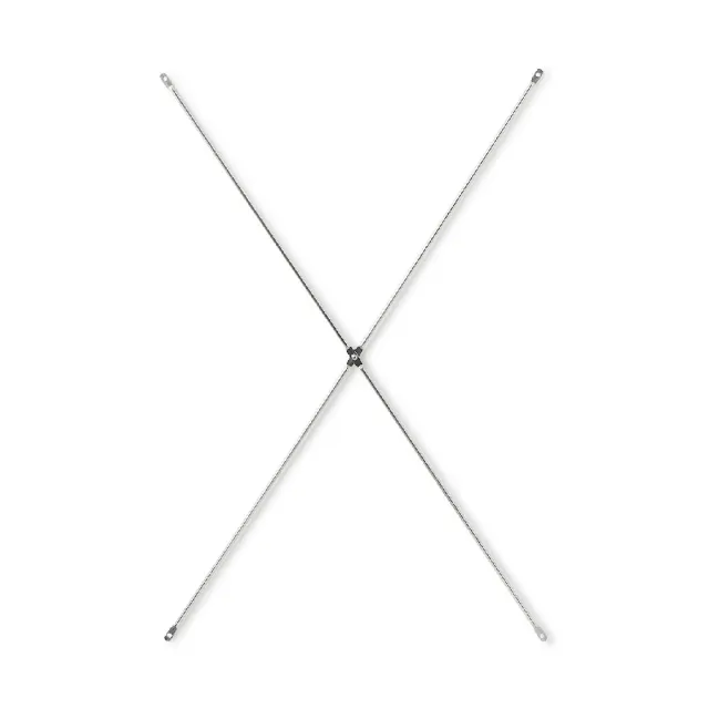 【MUJI 無印良品】SUS交叉桿/不鏽鋼/84/大(大型家具配送)