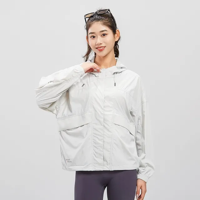 【米蘭精品】雙11優惠 防曬外套速乾冰絲連帽外套(女防曬衣5色t1ks93)