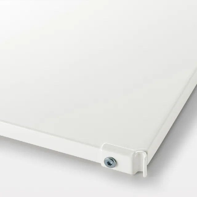 【MUJI 無印良品】SUS追加棚/鋼製/亮面淺灰/56(大型家具配送)