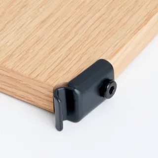 【MUJI 無印良品】SUS追加棚/橡木黑鉤/84(大型家具配送)
