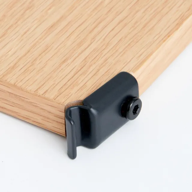 【MUJI 無印良品】SUS追加棚/橡木黑鉤/84(大型家具配送)